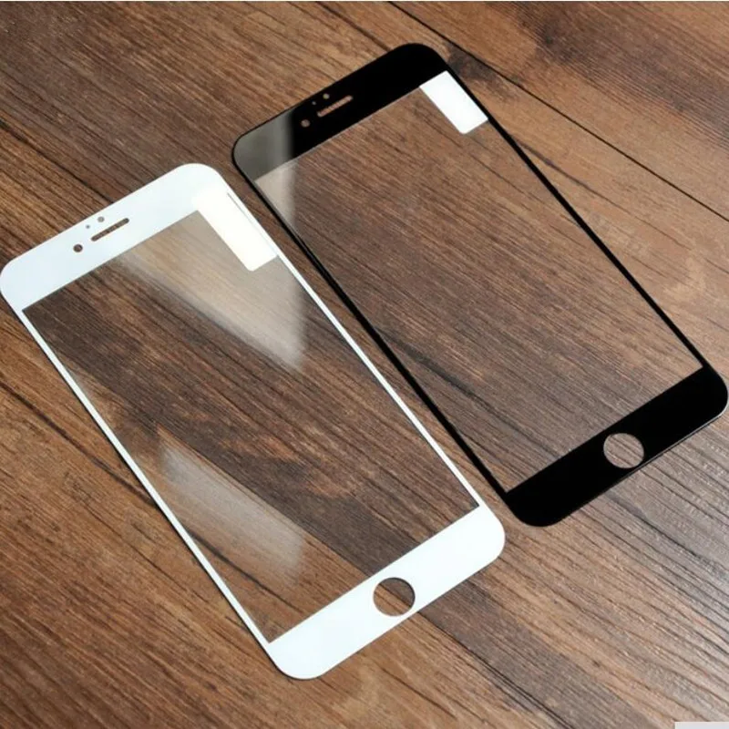 2Pcs 9D Safety Full Cover Glass For iPhone 7 8 6 6S Plus 5 5S SE 2020 Tempered Screen Protector For iPhone XR X XS 11 12 Pro Max
