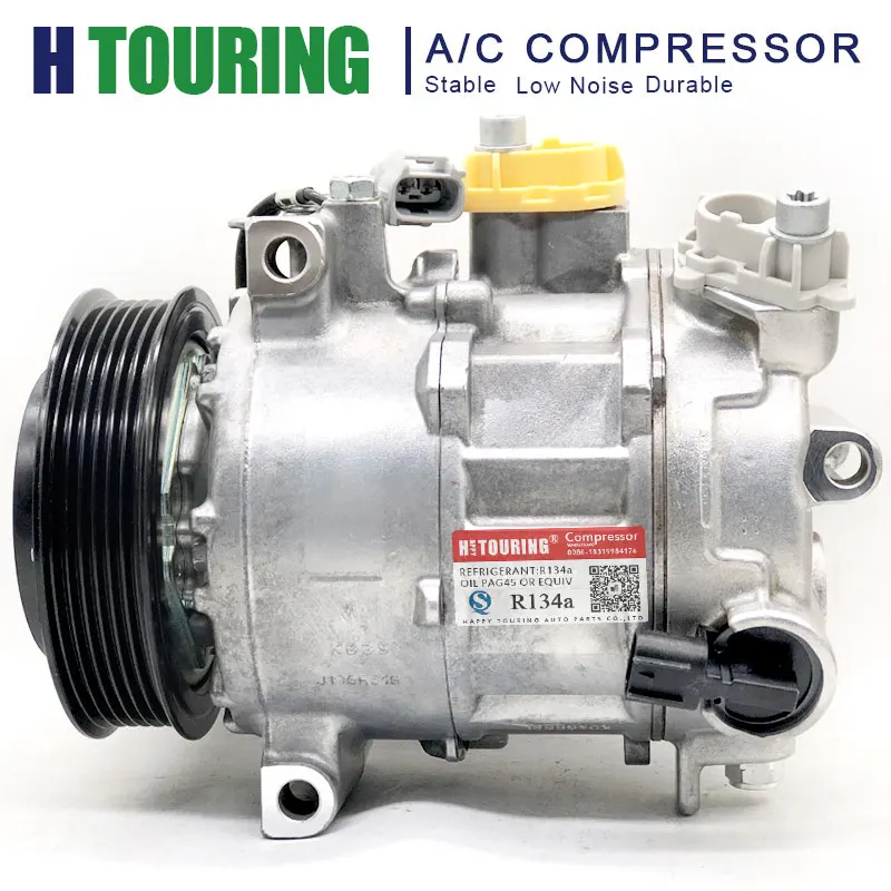 Air AC Compressor For Dodge Challenger Charger V8 Chrysler 300 2013-2019 68158259AC 68158259AD 68158259AE 68158259AF 4471607101