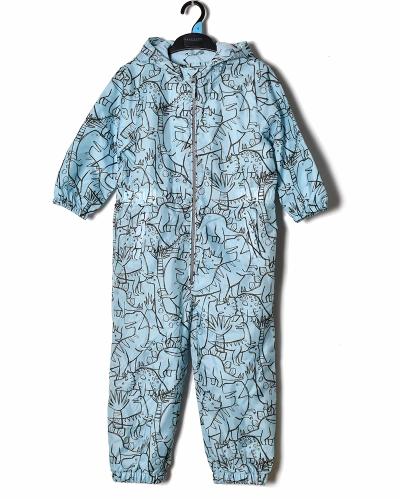 Kids/Chilren/Boys/Girls Windproof Shower Resistant Jumpsuit, Playsuit, Overalls with Fleece Lining for Spring & Autumn & Fall