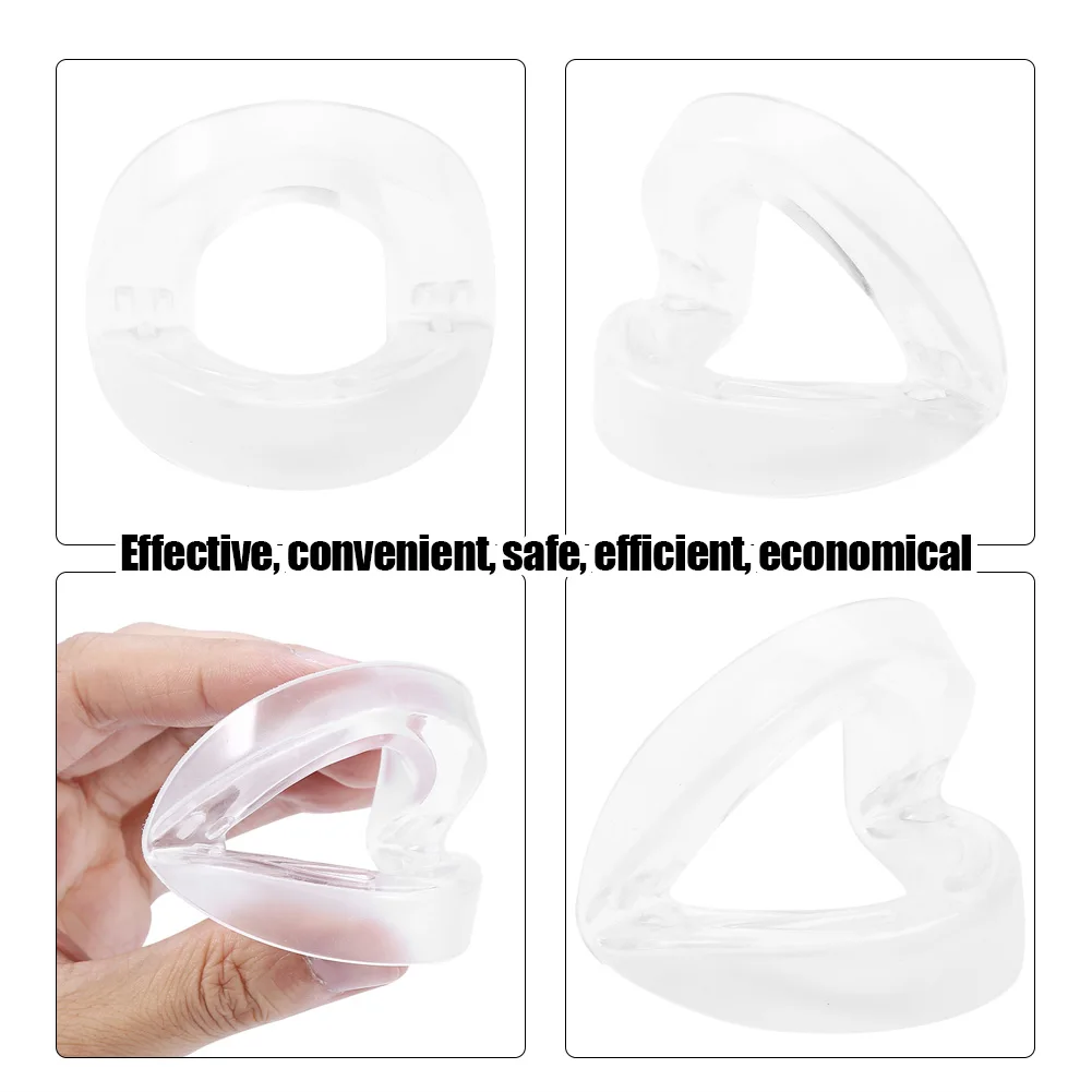 Foldable Stop Snoring Anti Bruxism Guard Apnea Aid Anti Grinding Stop Snoring Double Layer Mouthpiece Dental Guard Health Care