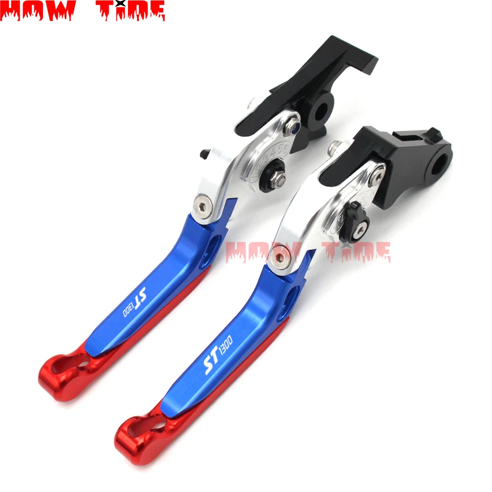 CNC Aluminum Motorcycle Foldable Brake Clutch Levers Case for Honda ST1300 ST1300A ST 1300 1300A 2003-2007