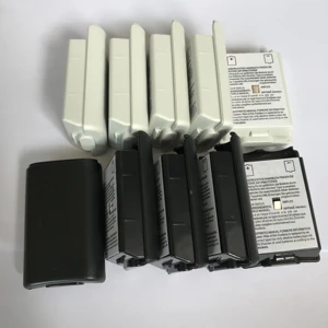 Schwarz -Weiß -Batterie -Box Deckel, Shell für Xbox 360, Xbox 360, drahtlosen Controller, wiederaufladbare Akku, 100 PCs/Los 12 Hauptverkaufsaustausch Xbox 360 White - №3
