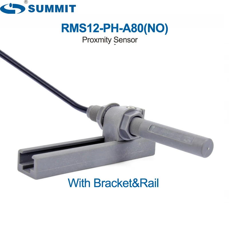 Elevator sensor NO  RMS12-PH-A80 floor leveling distance detection clinder normal open NC magnetic proxmity reed sensor
