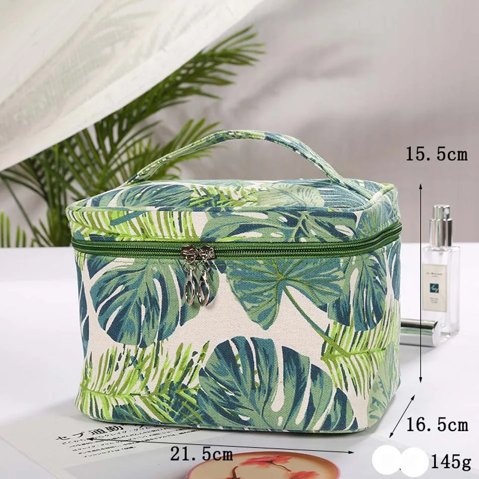 Women Travel Neceser Multifunction Cosmetic Bag Fashion Summer Beach Wash Toiletries Storage Make up Tote Pouch Organizer