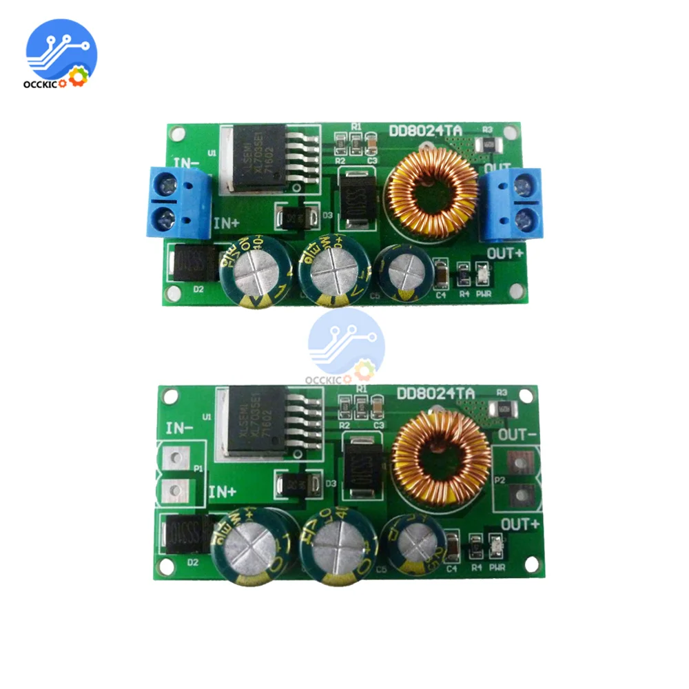 

High-Voltage EBike DC-DC Converter Buck Step-Down Regulator Module 80V 72V 64V 60V 48V 36V 24V to 15V 12V 9V 6V 5V 3.3V