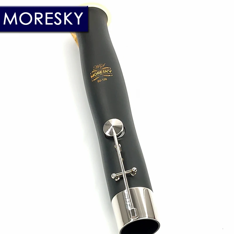 MORESKY Professional C Tone Bassoon cupronickel ومفاتيح مطلية بالنيكل ABS هيكل الباكليت BS126