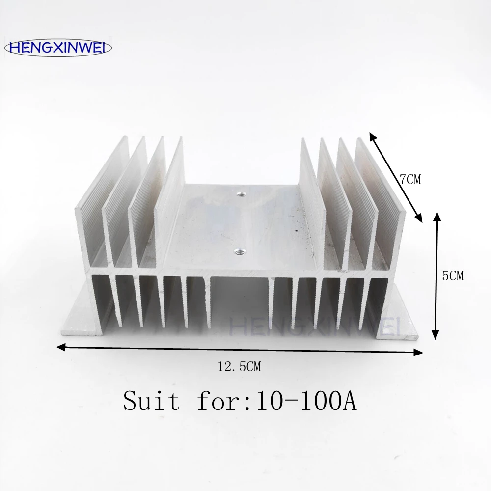 Radiator Fin Other Spare Solid State Relay SSR 10A-100A DA AA VA DD Series Without Relay