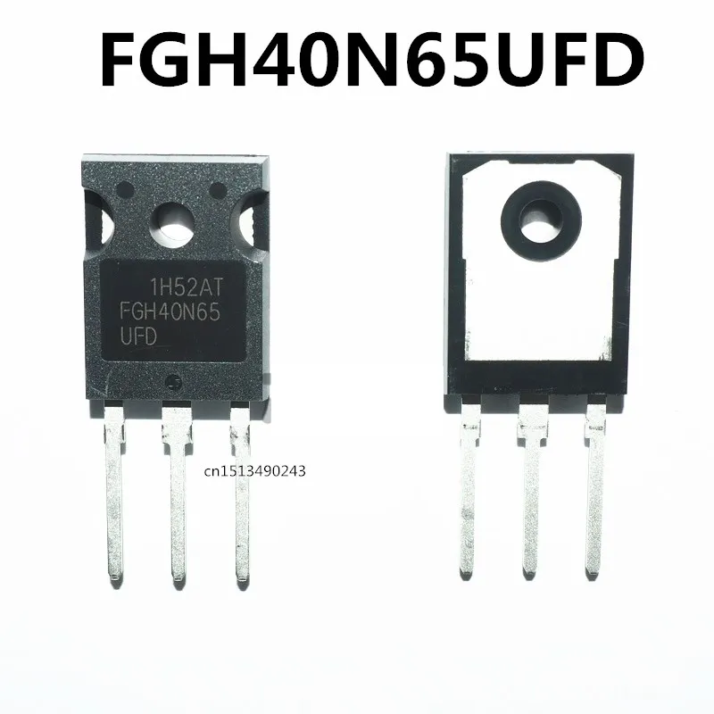 Original 2pcs/ FGH40N65UFD  TO-247 650V 40A 