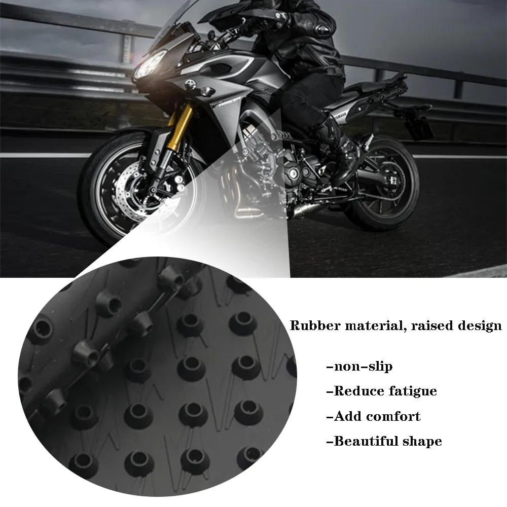 MT09 Tank Pad Sticker Motorcycle Protector Anti Slip Gas Knee Grip Traction Side Decals Fit For MT-09 2013-2015