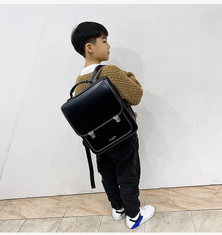 Children PU Japan school Bag students backpack bag for girls Japan School Backpack for boys kids Orthopedic backpack book bags