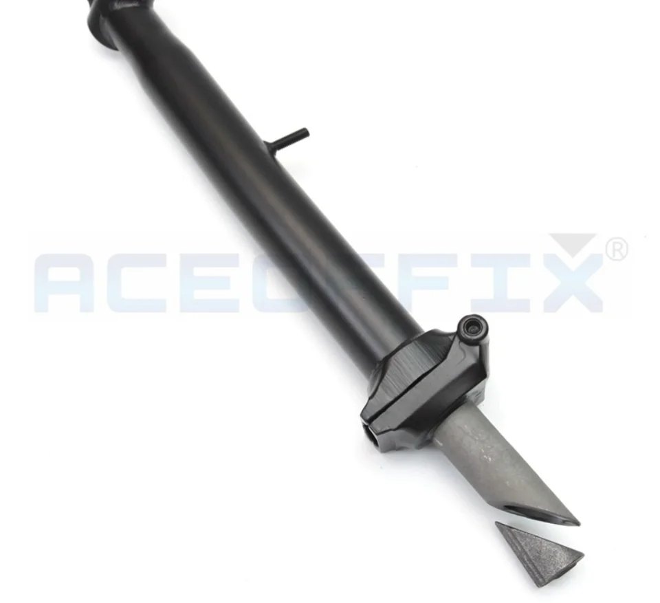 ACEOFFIX Black Head Tube Stem Chrome Molybdenum Steel S/M