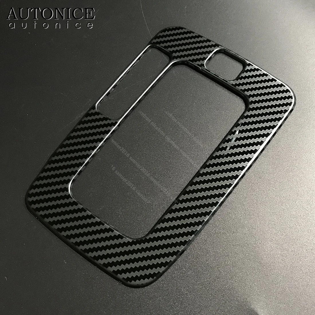 For Mazda BT-50 BT50 2012 2013 2014 2015 2016 2017 2018 2019 LHD Carbon Fiber Color Stainless Auto Inner Gear Shift Panel Cover