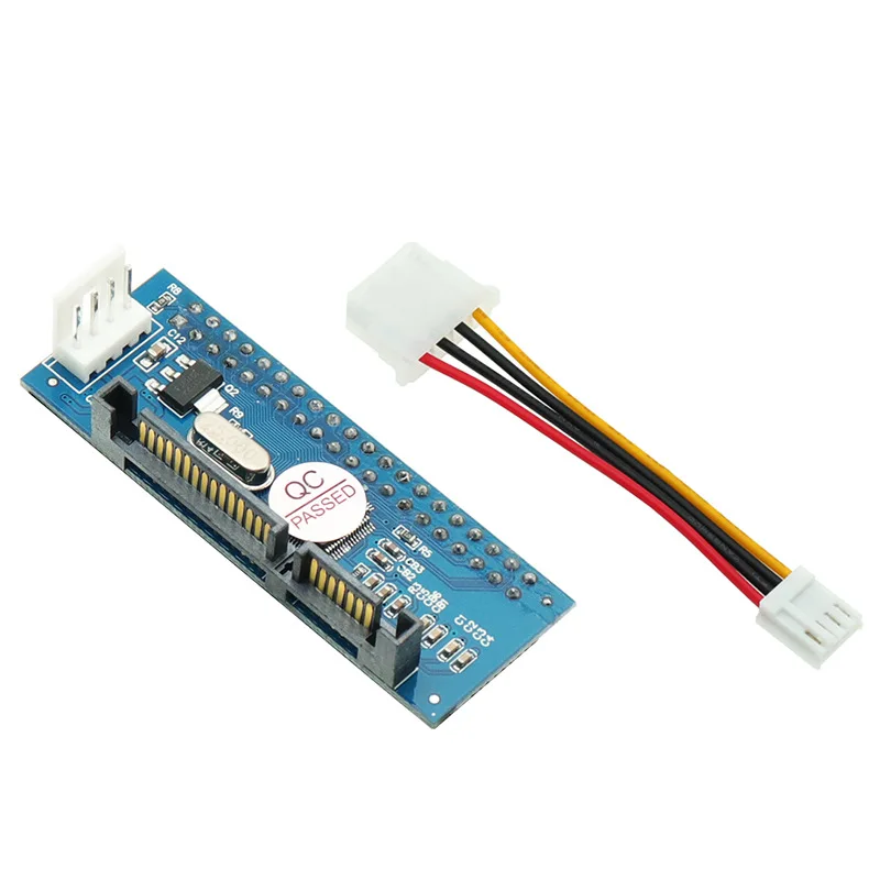 

Переходник IDE-Serial ATA SATA 3,5 дюйма для жесткого диска, параллельный переходник для последовательного жесткого диска, адаптер SATA IDE