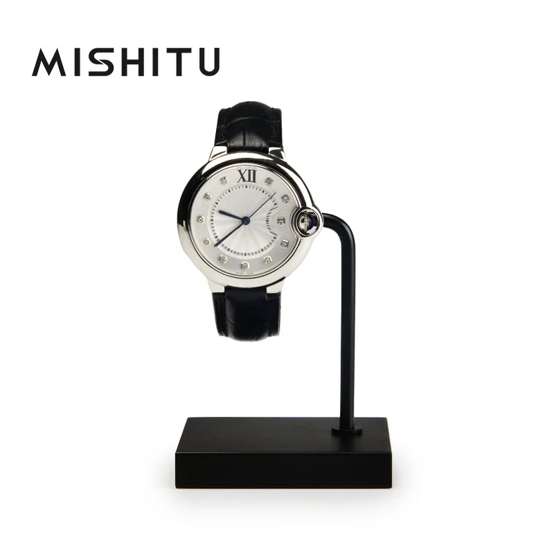 MISHITU New Single Watch Stand Holder Metal Display Stand Creative Display Props Rack Couple Gift Simple Fashion Original Design