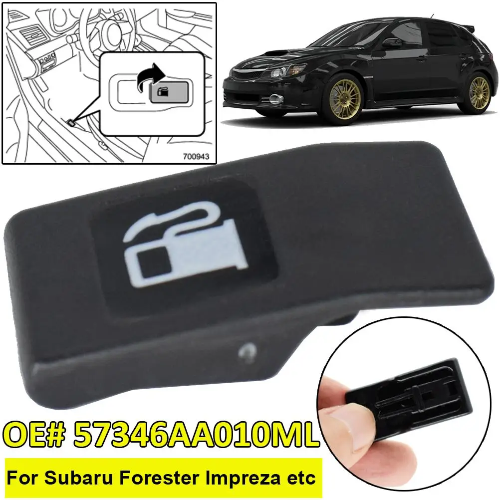 Oe # 57346AA010ML Auto Brandstof Deur Release Slingerknop Cover Cap Voor Subaru Forester Legacy Impreza Wrx Outback 1996-2001