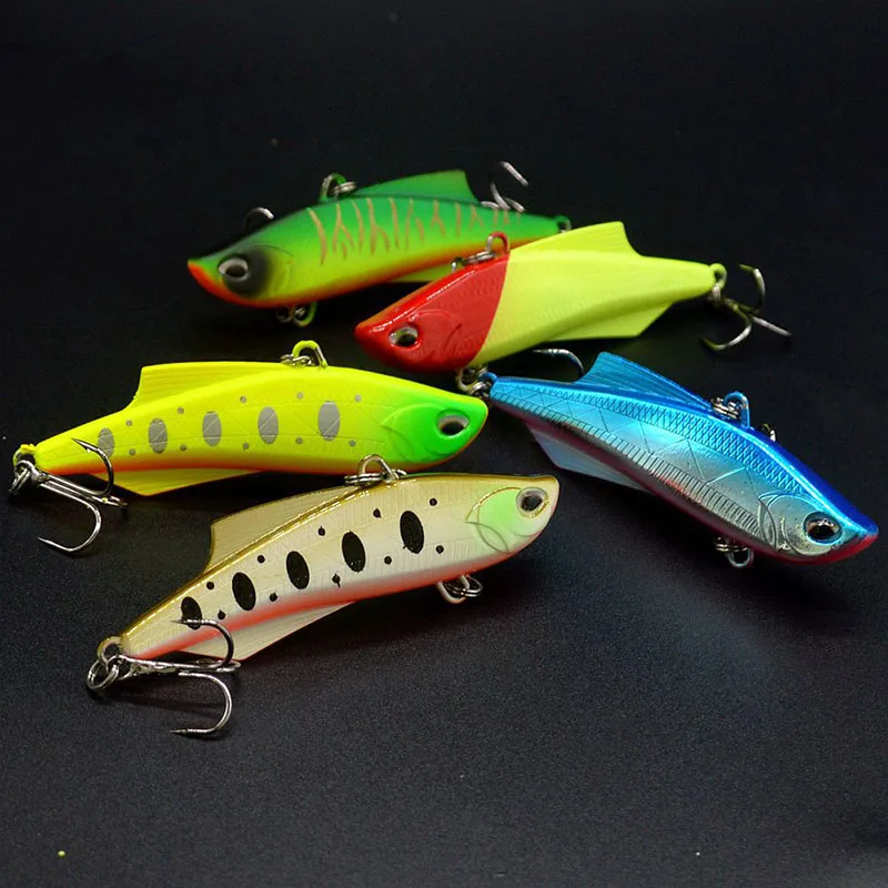 HISTOLURE VIB Baits Sinking Fishing lures 7cm 20g Hard Plastic Artificial Vibration Winter Ice Jigging Pike Bait Tackle Isca