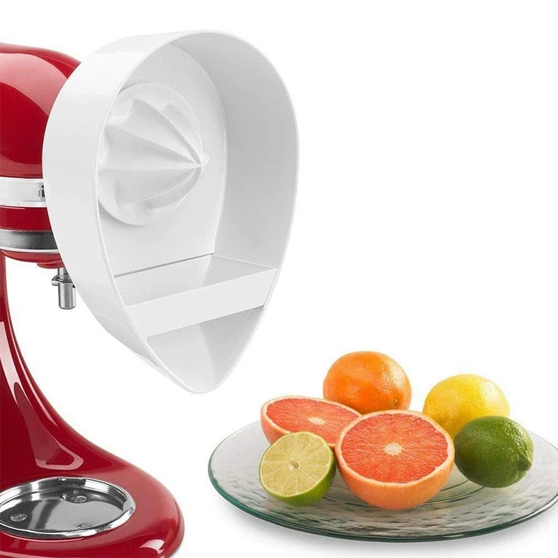 AD-Juice Attachment for Kitchenaid Stand Mixers (4.5QT/5QT) Citrus Juicer Stand Mixer Attachment Reamer Dishwasher-Safe