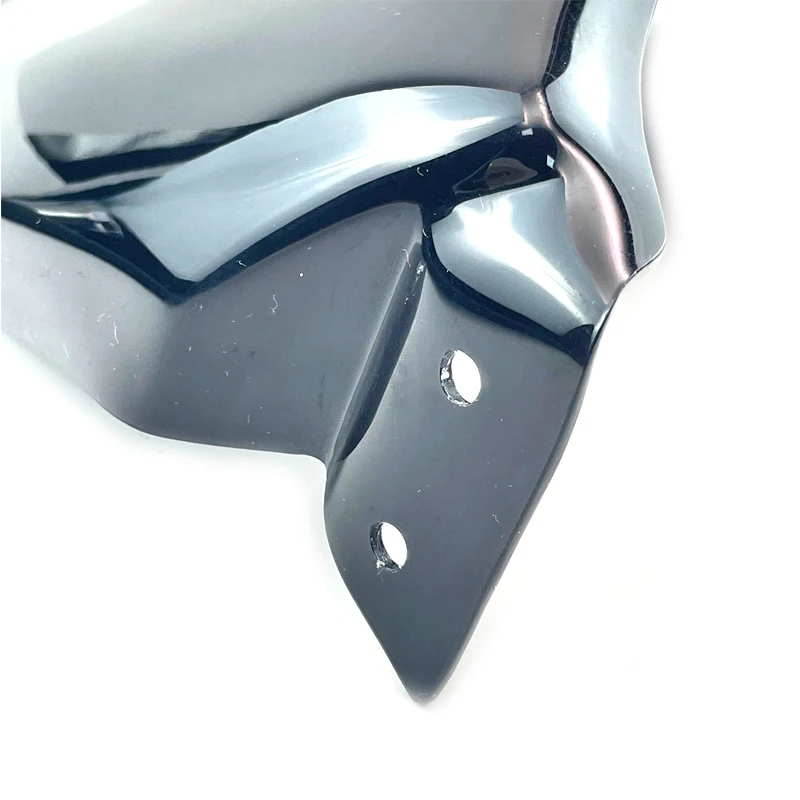 الزجاج الأمامي للدراجات النارية TT-R TTR 250 الزجاج الأمامي للدراجة الترابية TTR250 المصباح الأمامي الأسود الزجاج الأمامي منحرف تدفق الهواء #5