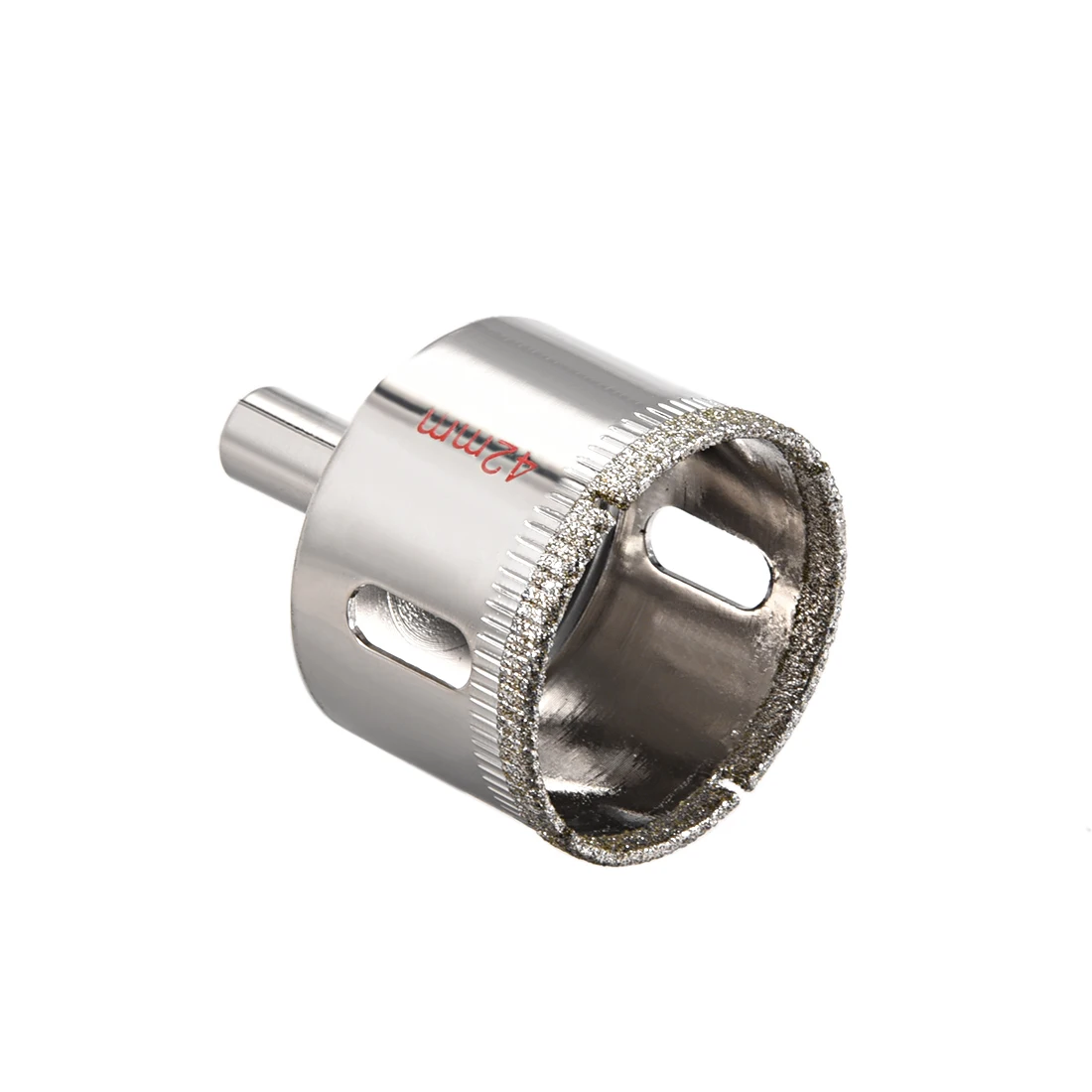 Uxcell-broca de sierra de agujero de grano de diamante, 2 piezas, 42mm, para vidrio, cerámica, porcelana, azulejo de cerámica