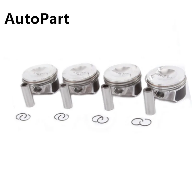 

06H107065AM OEM комплект поршней и поршневых колец для Audi A4 Q5 TT VW Passat Tiguan Jetta Golf 2.0T Pin 21 мм 06J198151B 06H 198 151 J