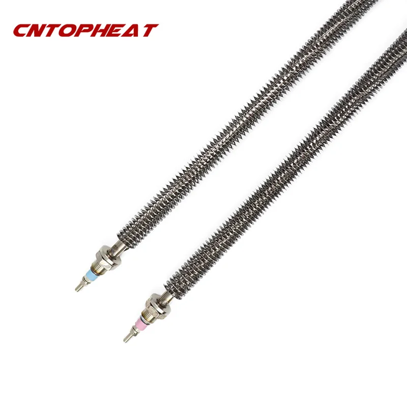 220v stainless steel electric finned heating element tubular heater u shape air fin heater