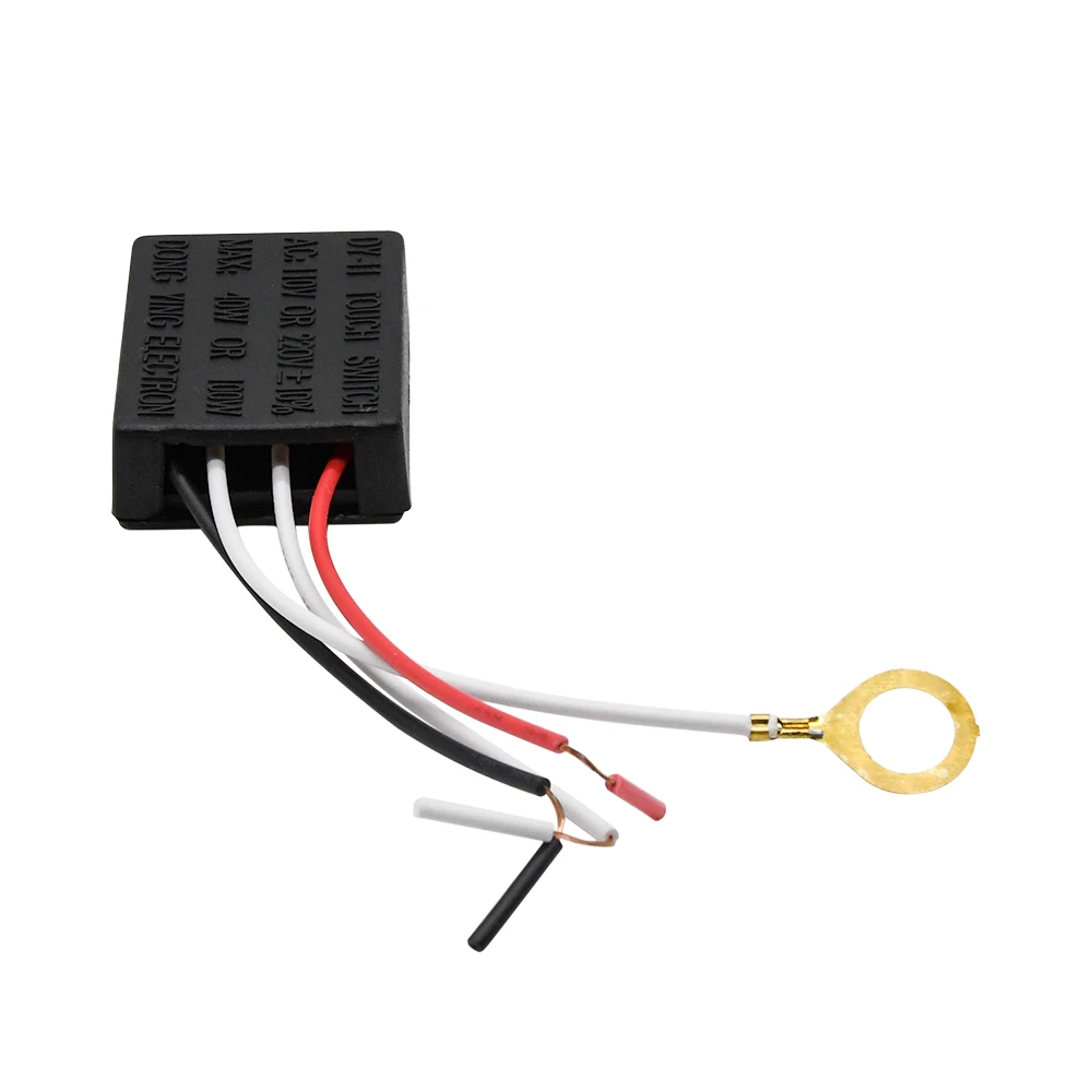 AC 220V 50HZ 1 Way/3 Way 4 Wrie Touch Control Sensor Switch Touch Lamp Desk Light Parts Switch Repair For Light Bulbs