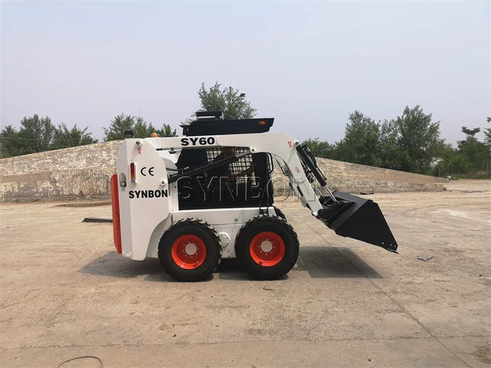 SYNBON Good Quality Wheeled Skid Steer Small Mid Size Backhoe Loader SY60