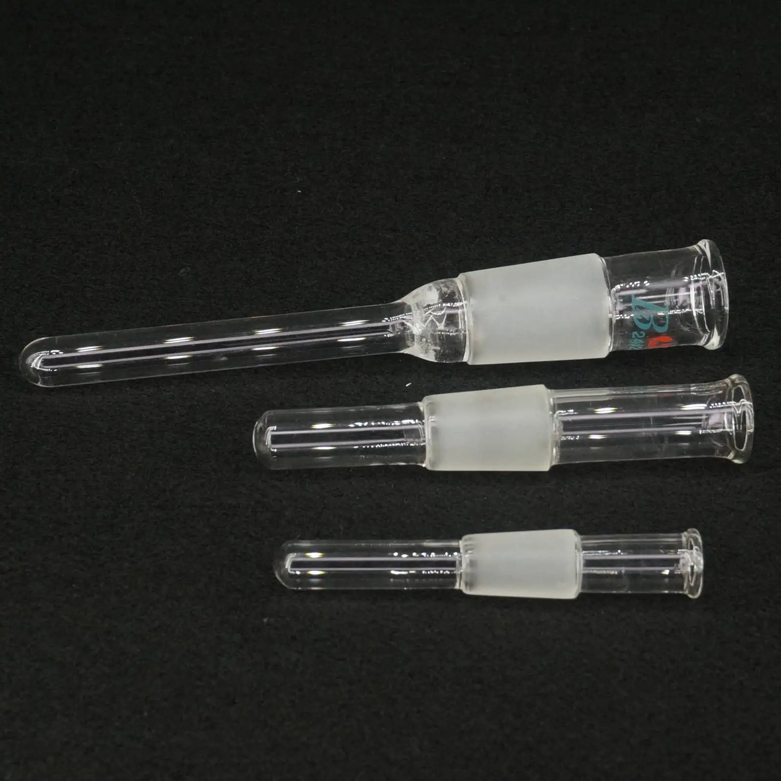 Ground Mouth #14 #19 #24 Joint Length 40mm 100mm Borosilicate Glass Thermometer Adapter Lower Tube Lab