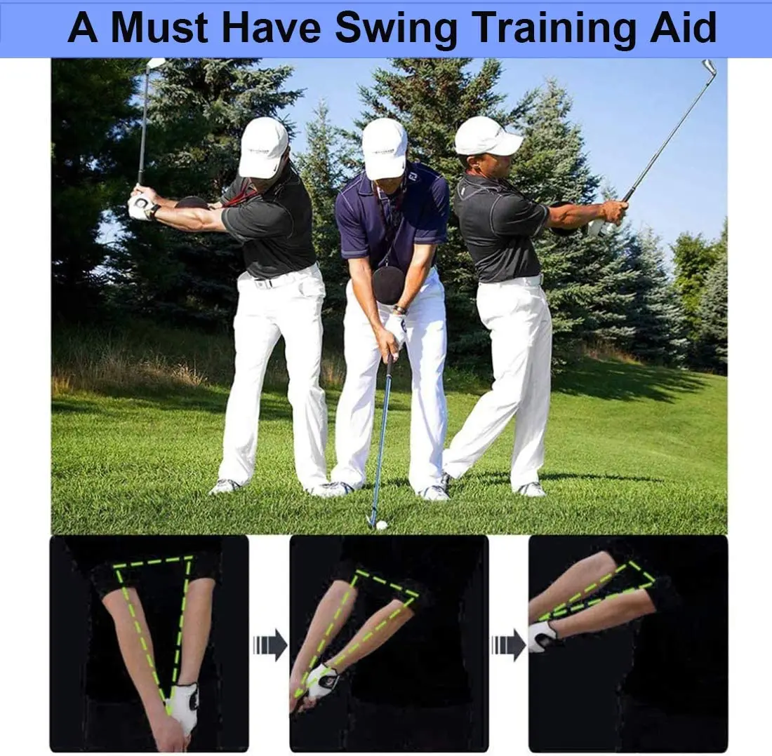 1 zestaw/Golf trening swingu golfowego piłka z inteligentnym nadmuchiwanym Assist Golf Swing Ball pomoce korekta postawy z Inflater dla początkujących