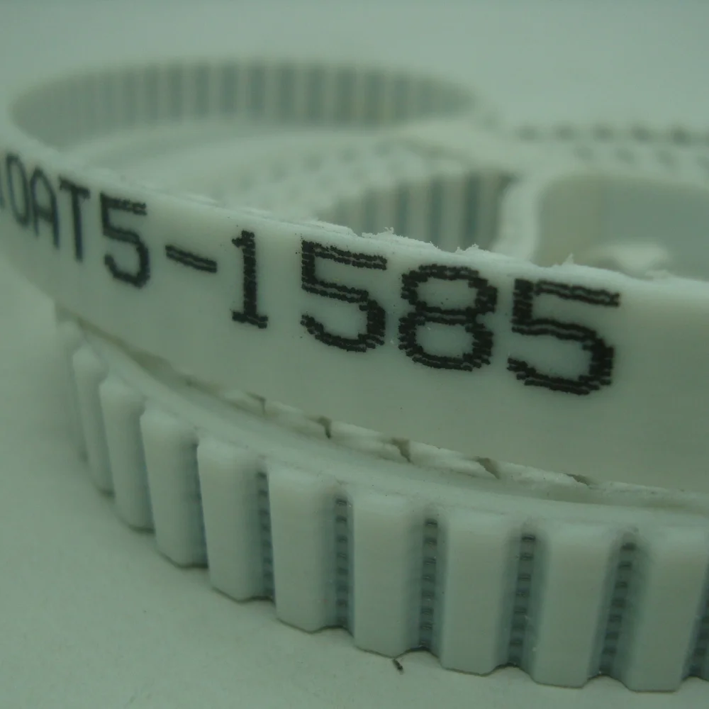 PU AT5 timing belt round transmission belt 10mm width 1585mm length  seamless round timing belt