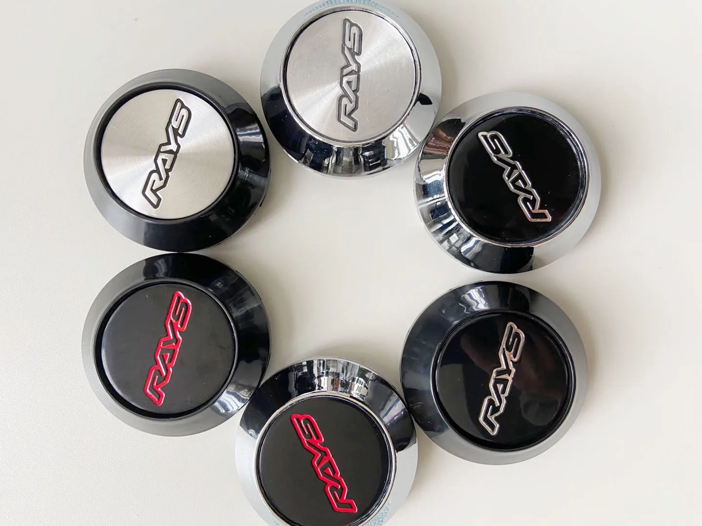 

4PCS-lot-68MM-Car-Wheel-Center-Hub-Caps-for-RAYS-VOLK-Emblem-Logo