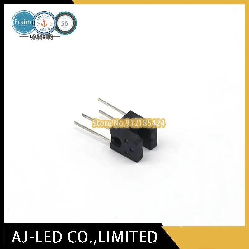 20pcs/lot RPI-246 Transmissive Photoelectric Switch Slot Sensor DIP4 Slot Pitch 2mm Miniature Double Layer Model ROHM