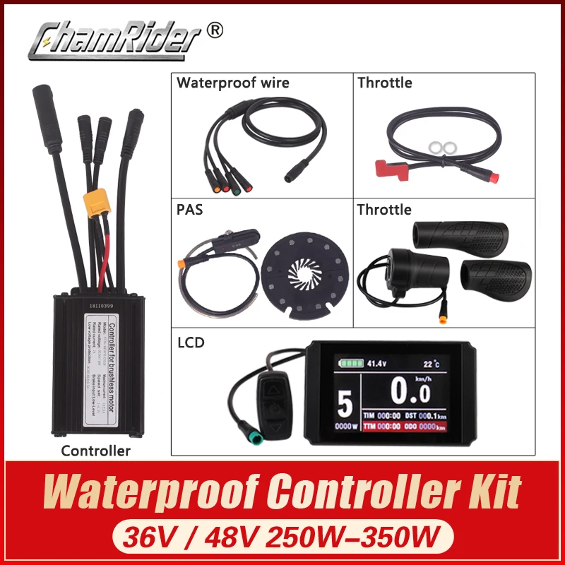 

Waterproof Connector for Throttle Brake, Controller, LCD8H, PAS, 250W, 14A