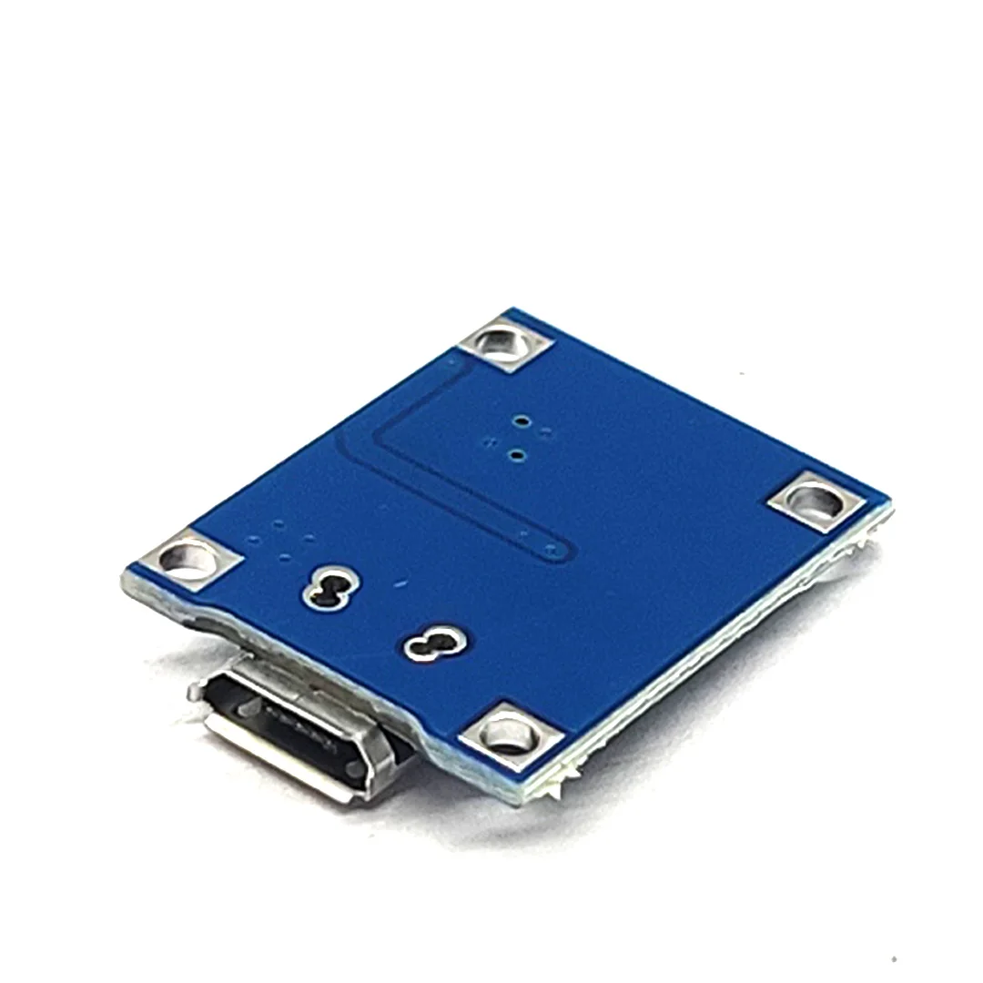 TP4056 1A MICRO พอร์ตไมค์ USB Lipo แบตเตอรี่โมดูลชาร์จไฟแบตเตอรี่ลิเธียม DIY Micro USB