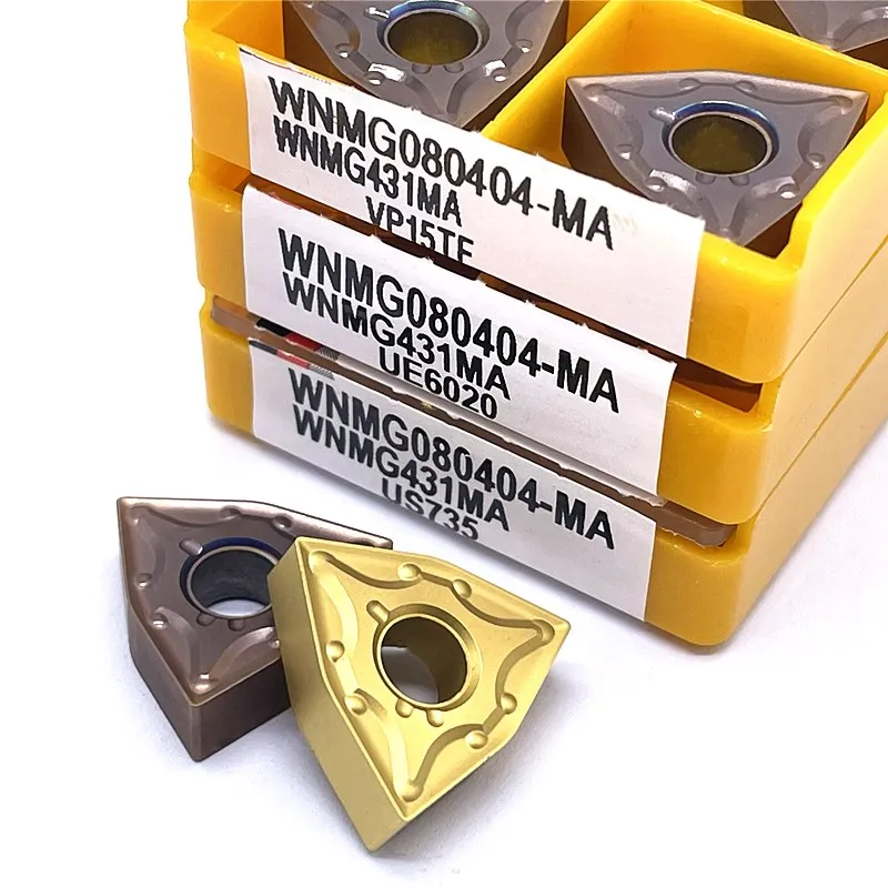WNMG080404 مللي أمبير VP15TF UE6020 الخارجية تحول أداة شفرة من الكربيد أداة القطع باستخدام الحاسب الآلي أداة WNMG080408 مخرطة أداة تحول شفرة