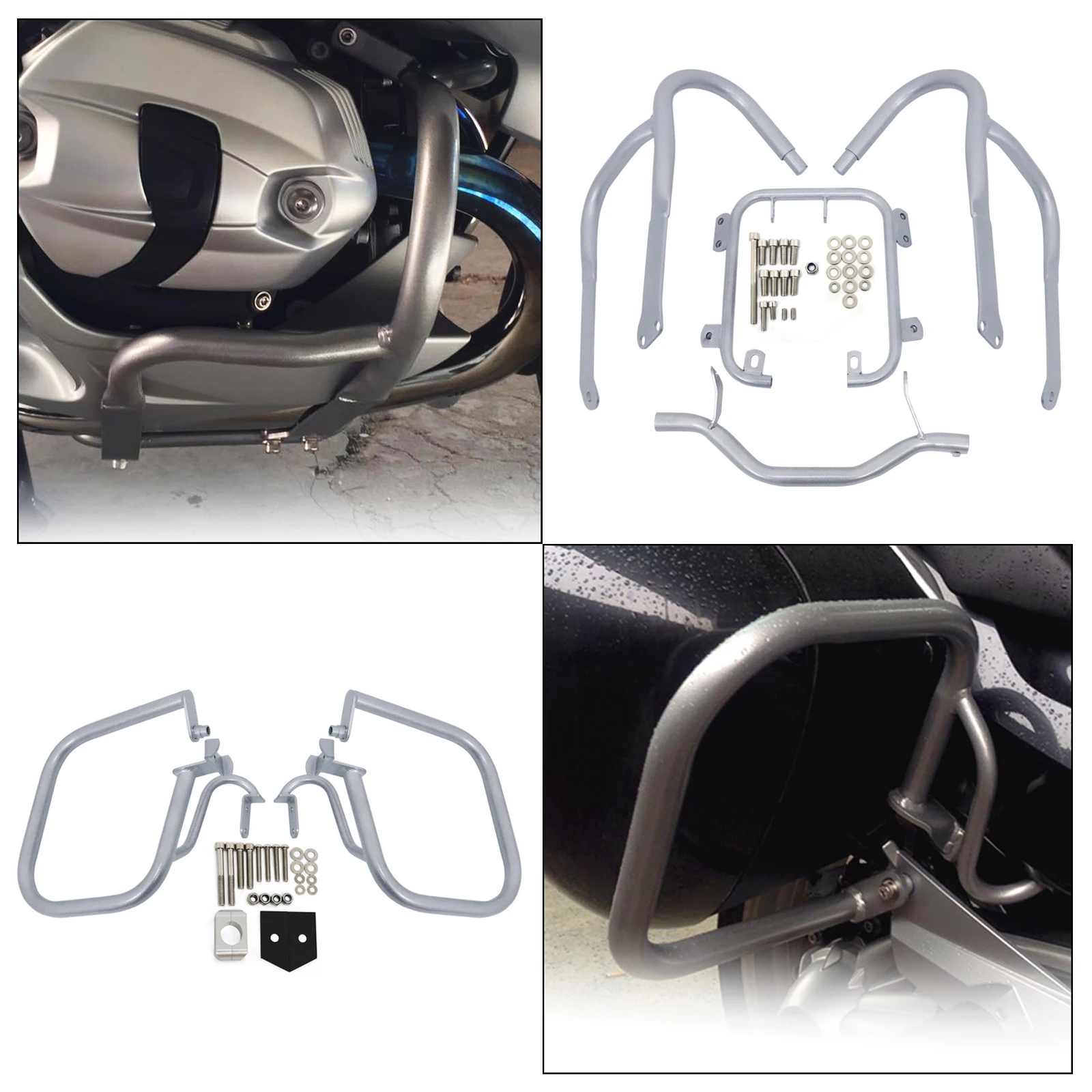 BMW R1200RT R 1200 RT 2004-2013 2012용 전후방 엔진 가드, 고속도로 충돌 방지 바, 범퍼 스턴트 케이지, 연료 탱크 보호대