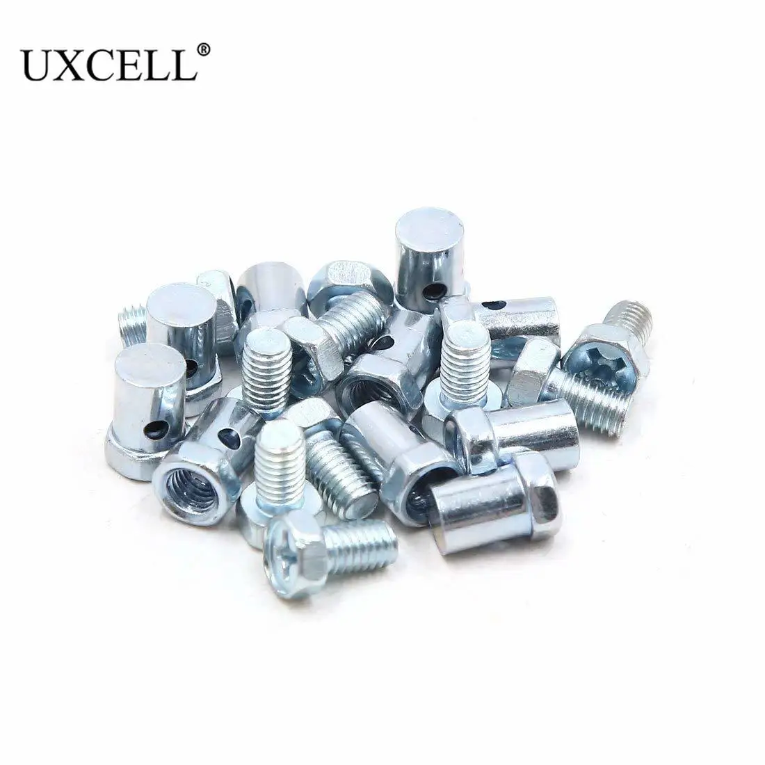 

Uxcell 10pcs 20pcs 30pcs 5mm Thread Motorcycle Scooter Brake Cable Wire Solderless Nipple Screws