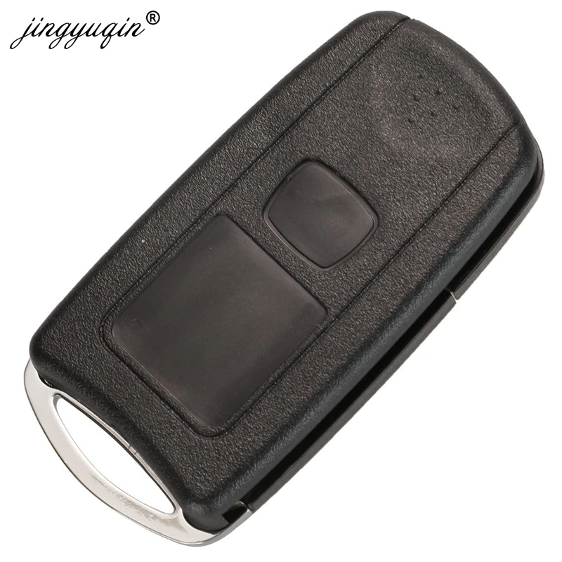 jingyuqin 2/3/4 Buttons Flip Car Remote Key Shell Fob Fit for Honda Acura Civic Accord Jazz CRV HRV Key Case Housing Replacement