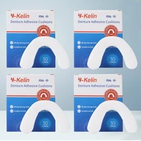 Y-Kelin Cojín adhesivo para dentadura inferior 120 almohadillas (paquete de 4)