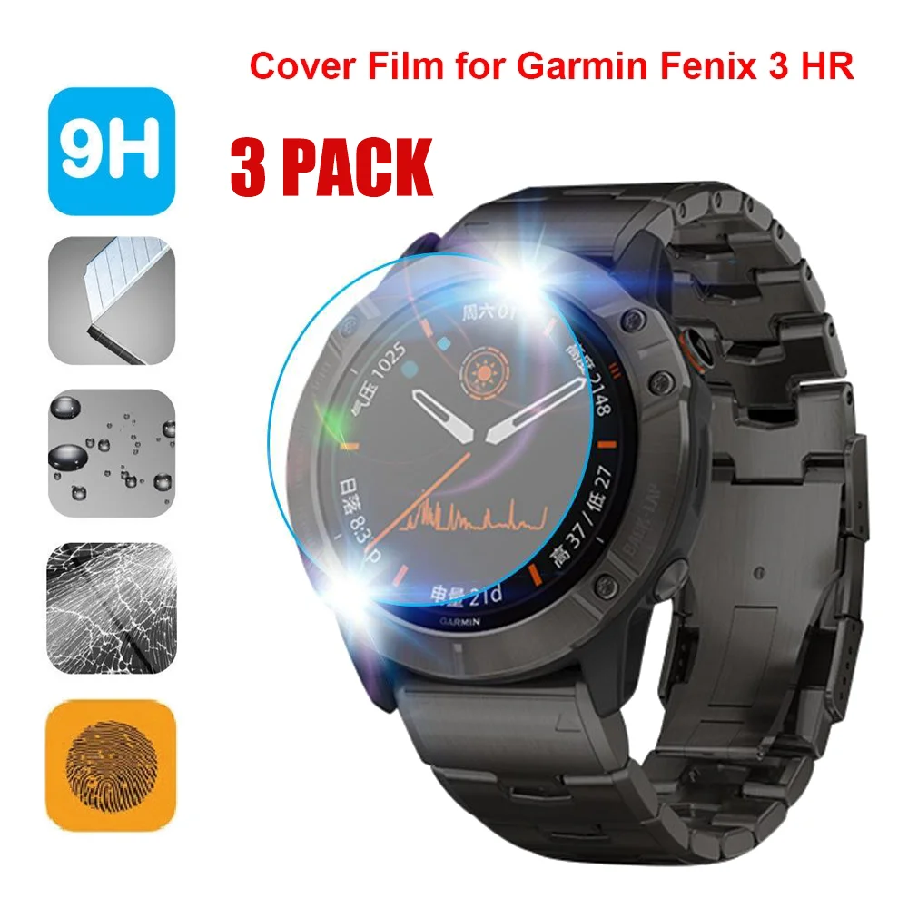 Tempered Glass Clear Protective Anti-fall Tempered film For Garmin Fenix 7 7X 7s 5 5s Plus 6 6s 6x Pro Watch Screen Protector