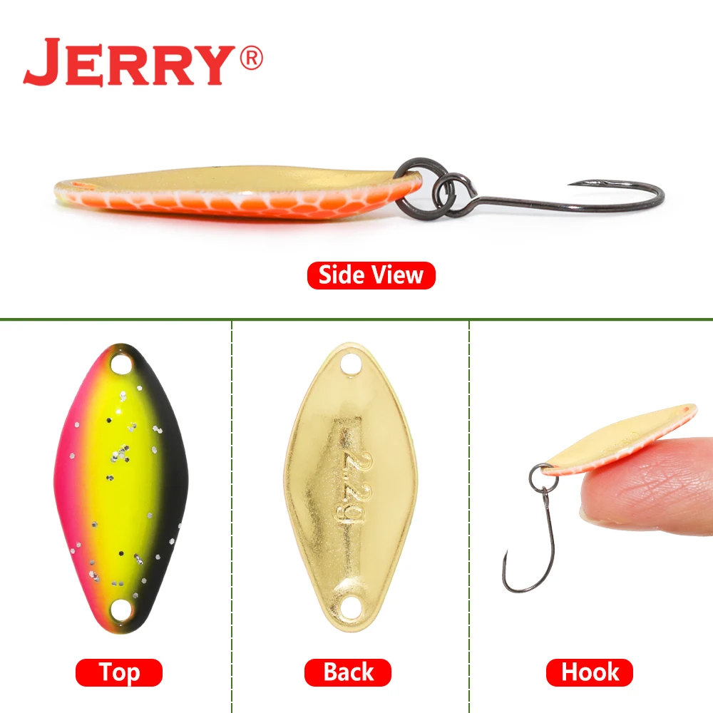 Cuchara Jerry Pawn para trucha UL 2.2g brillo UV - imagen 2