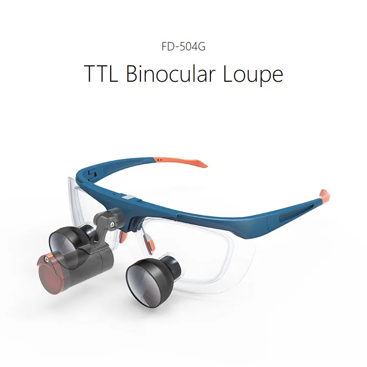 Lupa binocular cirúrgica do kepler da lupa de ttl galileo da cirurgia dental de 2.5x ent para a cirurgia cosmética da operação médica