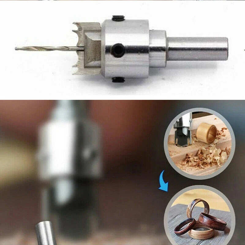 10Pcs Wood Bead Maker Beads Drill Bit Milling Cutter Kit Woodworking Tool(Blade Size:16/18/20mm)