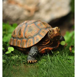 Jolie Statue de tortue en résine, jardin en plein air, étang, magasin, bonsaï, Sculpture animale décorative pour la maison, décoration de jardin, ornement