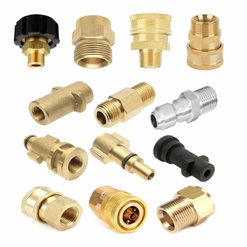 Adattatore per pistola ad acqua con connettore rapido ad alta pressione da 1/4 "giunti per rondella per auto accessori per l'irrigazione del giardino
