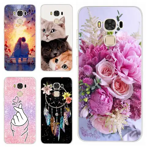 Silicone Case For ASUS Zenfone 3 Max ZC553KL Case X00DDB X00DDA X00DD Soft Slim Silicone Phone Cases For Asus ZC553KL Back Cover