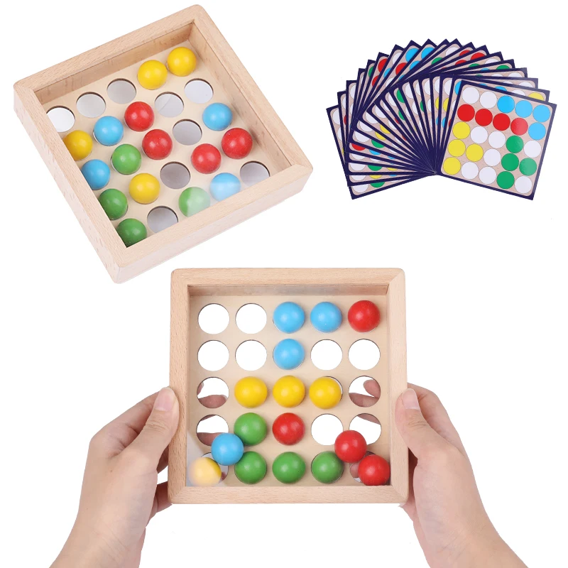 

Children Logic Concentration Fine Motor Training Game Toy Flexible Finger Chessboard Finger Rolling Game Montessori Teaching Toy