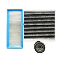 Air Filter+Cabin Filter+Oil Filter Fit For Smart Fortwo 451 Cabrio Coupe 0.8CDI 1.0T 2007-2019 Model Filter Set Car Accessories