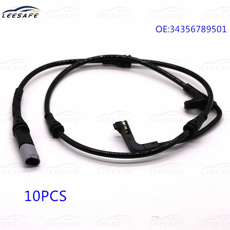 10pcs Front Brake Pad Sensor for BMW X5 E70 X6 E71 E72 Electrical Wear Indicator OEM No 34356789501 Brake Pad Wear Sensor Cable