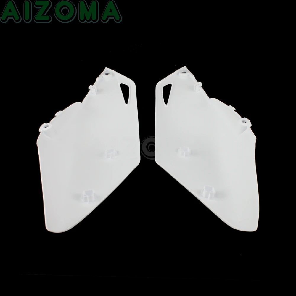 2pcs Enduro Motocross Rear Side Panels Cover For Honda CRF250R CRF450R CRF 250 450 R Plastic Exhuast Protector Fairing Bodykit